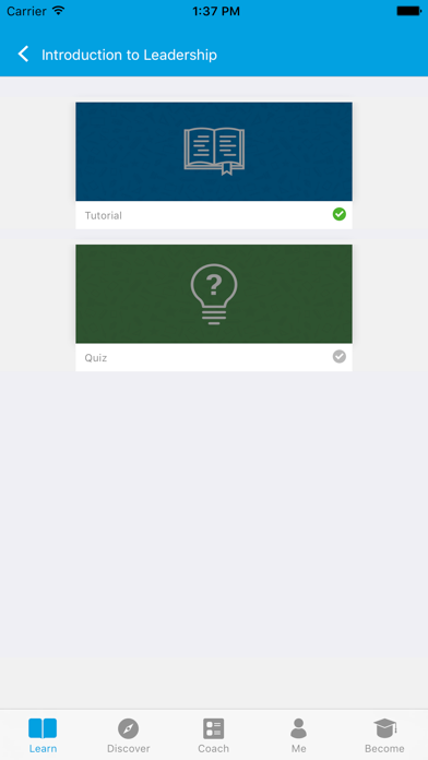 Leadership 101 iPhone screenshot 3 - Education app
