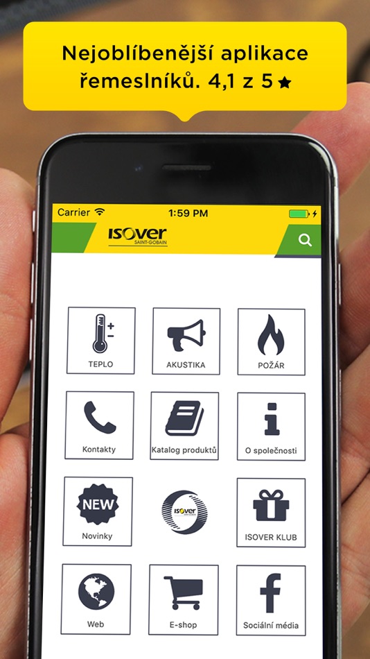 #1. Isover SmartAPP (iOS) By: DaMi development s.r.o.