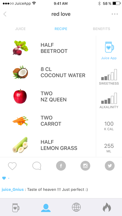 JuiceApp cold press AI screenshot 3