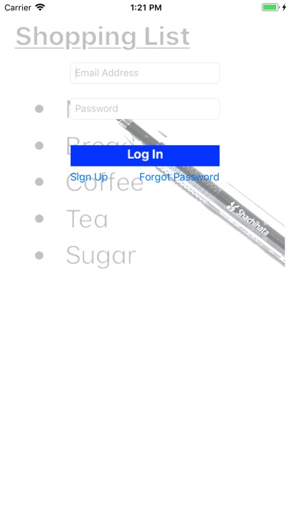 Shopping List (Synchronized)