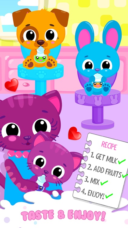 Cute & Tiny Milkshakes screenshot-4