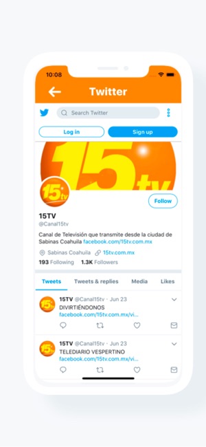 15 TV Sabinas(圖4)-速報App