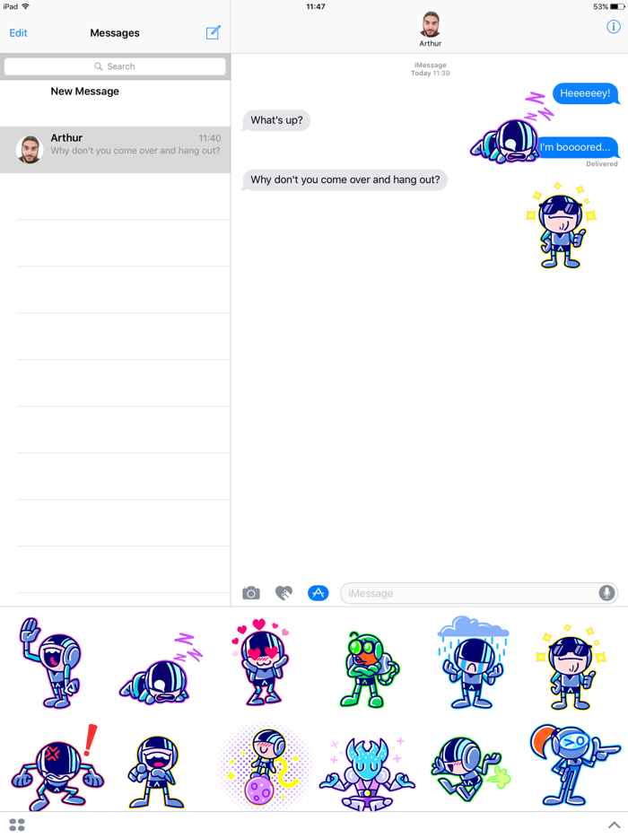 Iron Marines Stickers