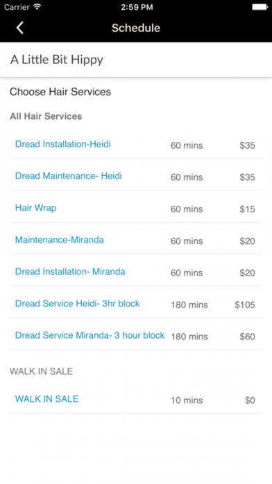 A Little Bit Hippy iPhone screenshot 4 - Business app