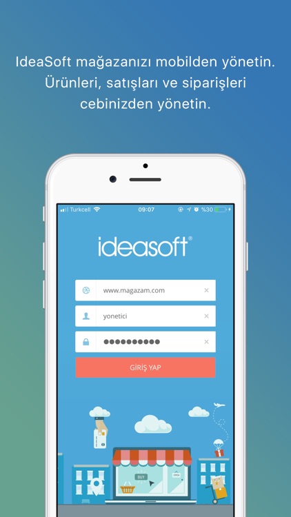 IdeaSoft - Mobile Admin