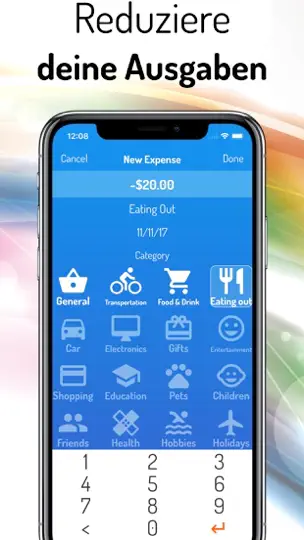Screenshot von Sparschwein - Geld Sparen auf dem iPhone 2