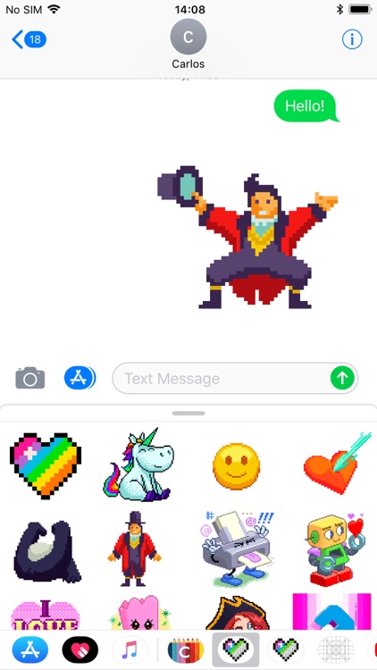 Color by Number Stickers