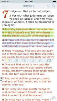 bible offline with red letter iphone screenshot 1