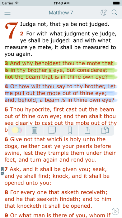 Bible Offline with Red Letter Screenshot 1 - AppWisp.com Bible Offline with Red Letter Screenshot 1 - AppWisp.com