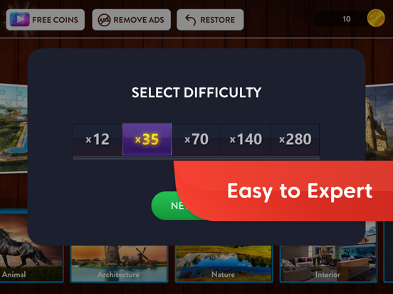 Screenshot #6 pour Jigsaw Puzzle Brain Games