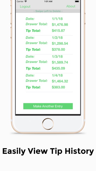 iTip: Tip Tracker App screenshot 4
