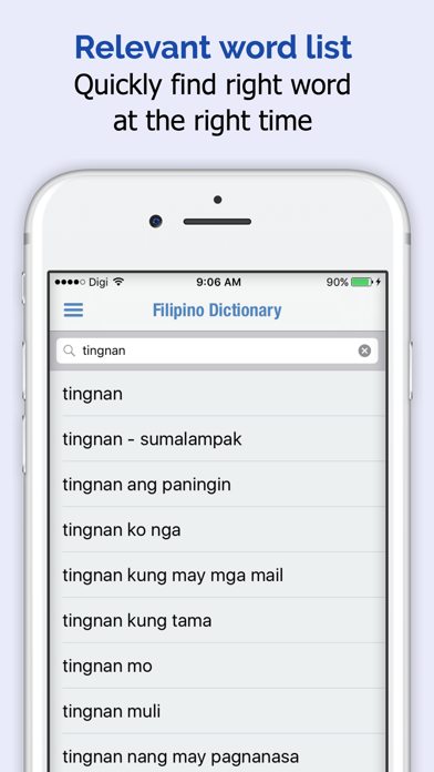 How to cancel & delete Filipino Dictionary + from iphone & ipad 2