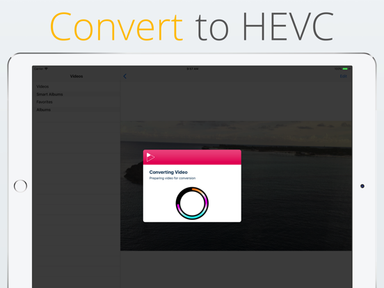 HEVC Convert iPad app afbeelding 2