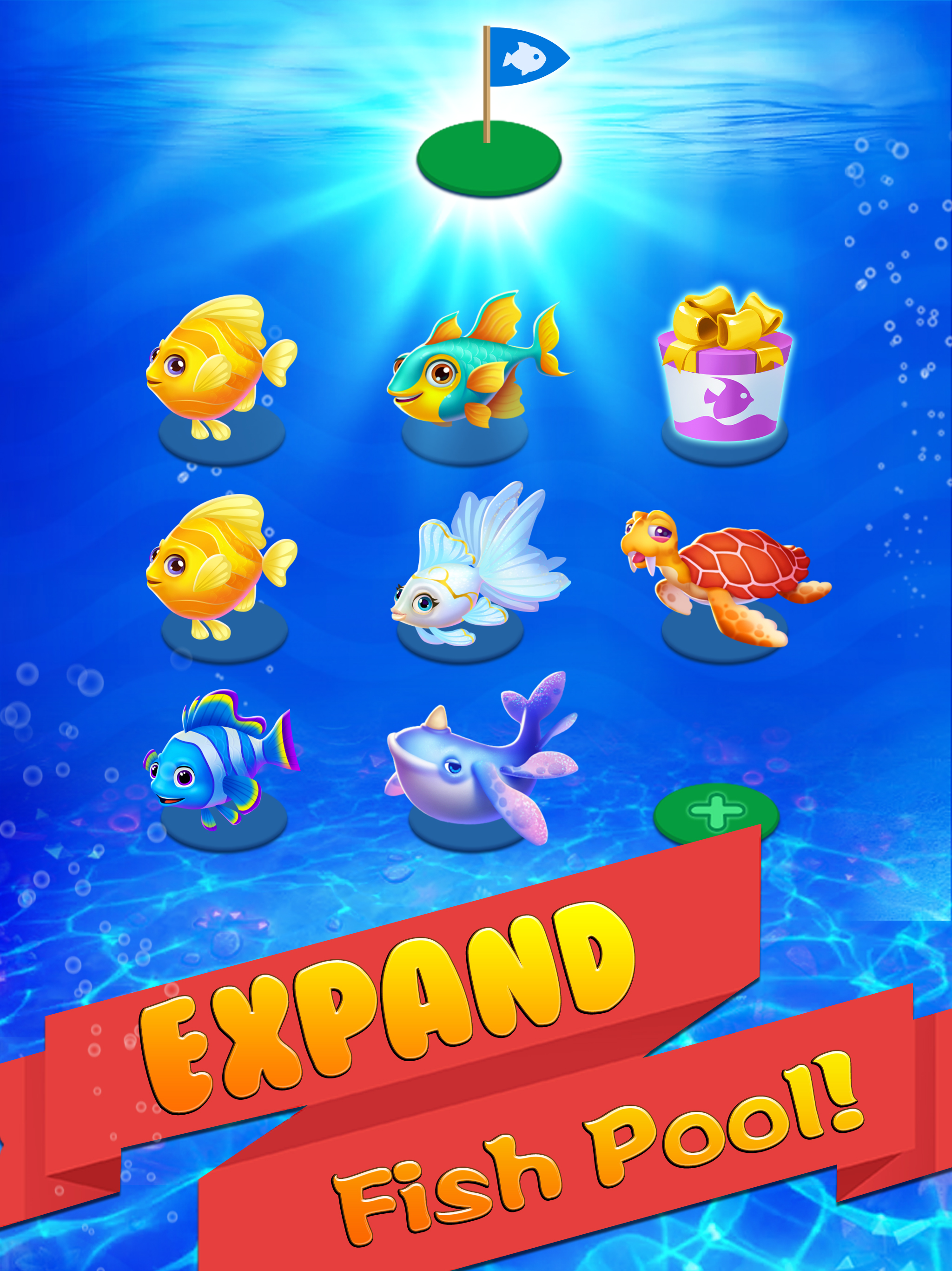 Merge Fish - Idle Tycoon Game