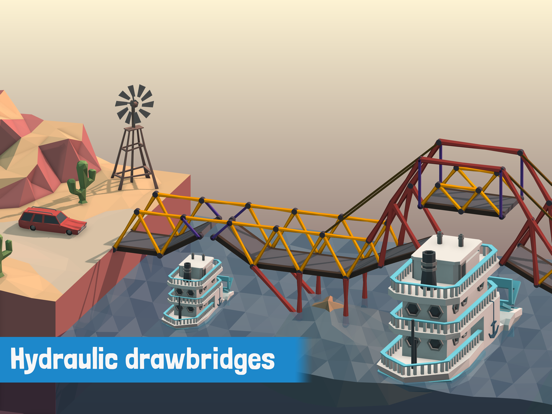 Poly Bridge iPad app afbeelding 2