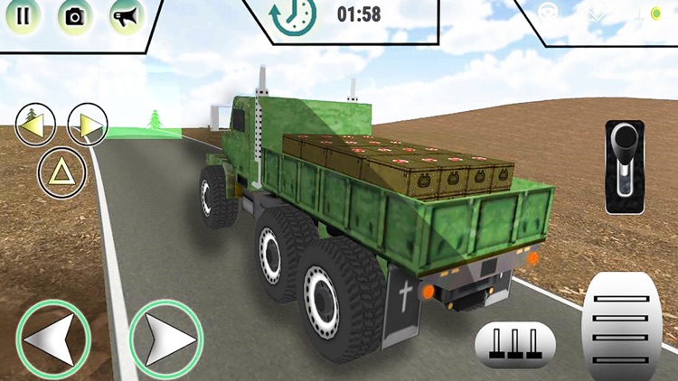 Army Cargo Truck Transporter screenshot-5