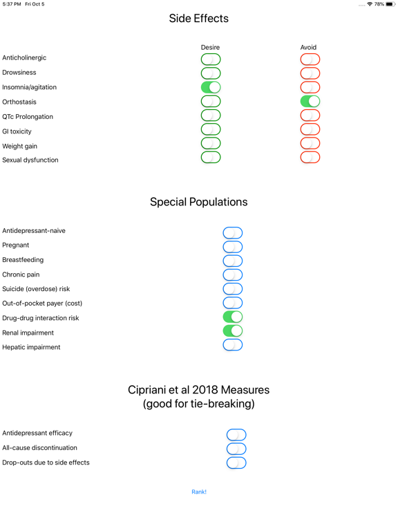 Screenshot #4 pour Antidepressant Proposer