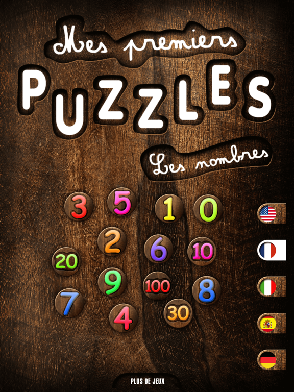 Screenshot #4 pour Mes premiers puzzles : Nombres