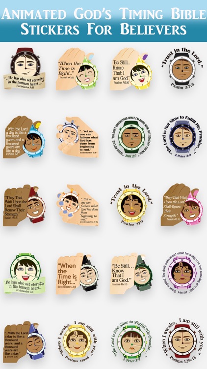 God’s Timing Scripture Emojis screenshot-4