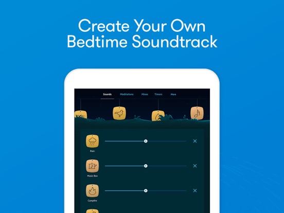 Relax Melodies P: Sleep Sounds iPad app afbeelding 3