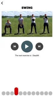 7 minute kettlebell workout iphone screenshot 2
