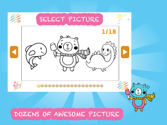 Screenshot #5 pour Coloring Book - Kids Paint
