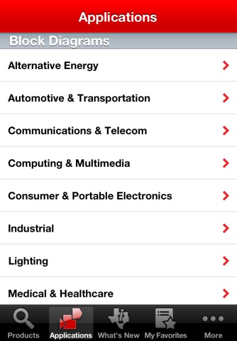 Texas Instruments Semiconductors screenshot 2