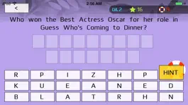 Game screenshot Oscar Winners Trivia hack