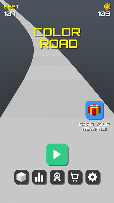 Screenshot #2 pour Curvy Road -  Color Road 3D