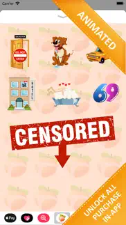 animated dirty emojis stickers iphone screenshot 2