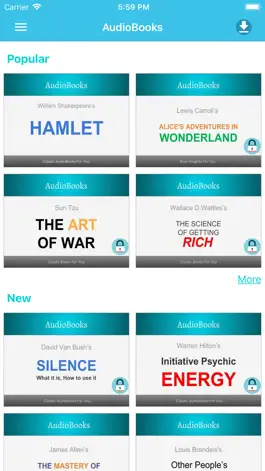 Game screenshot AudioBooks: Best of AudioBooks mod apk