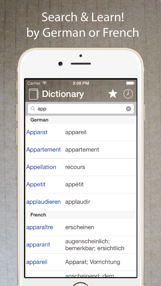 German French Dictionary + - 5.1.0 - (iOS)