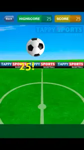 Tappy Sports Football Arcade screenshot #2 for iPhone