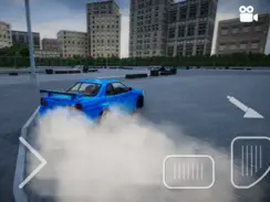 Drifting Nissan Car Drift iPad image 1