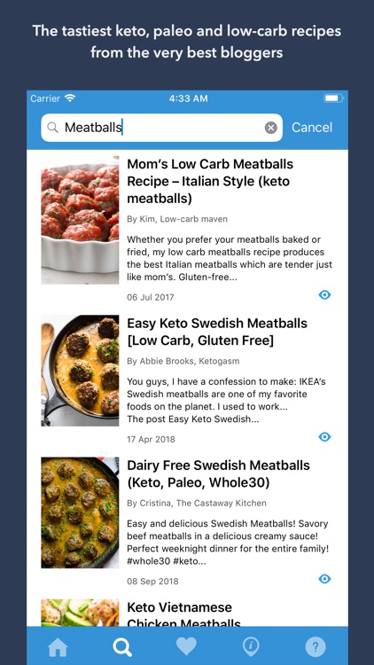 Keto App: Recipes Guides News