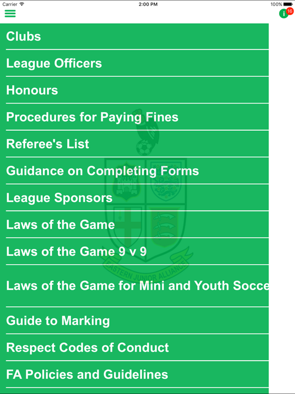 Screenshot #5 pour Eastern Junior Alliance League