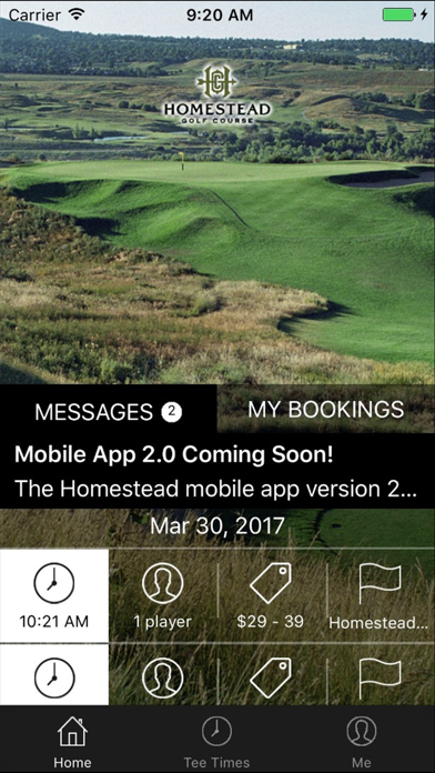 Screenshot #3 pour Homestead Golf Tee Times