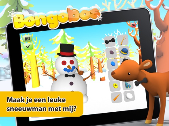 Bongobos Winter iPad app afbeelding 3