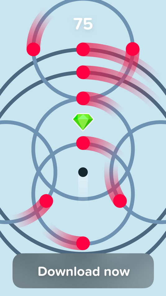 #5. Circle Jumps: Through the Dots (iOS) 由: Vanilla b.v.