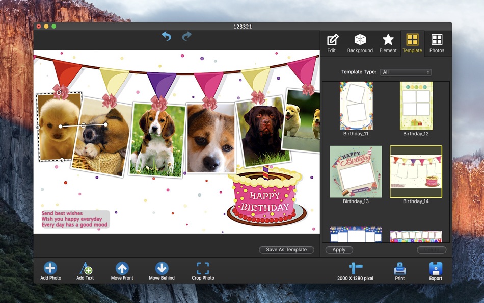 Photo Collage-Photo Poster HD - 3.4.2 - (macOS)