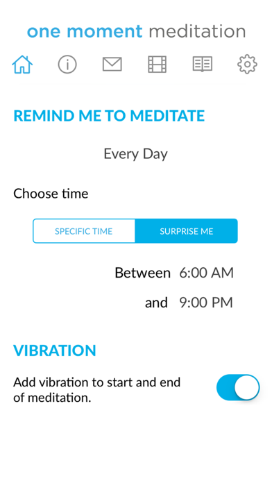 One-Moment Meditation Screenshot