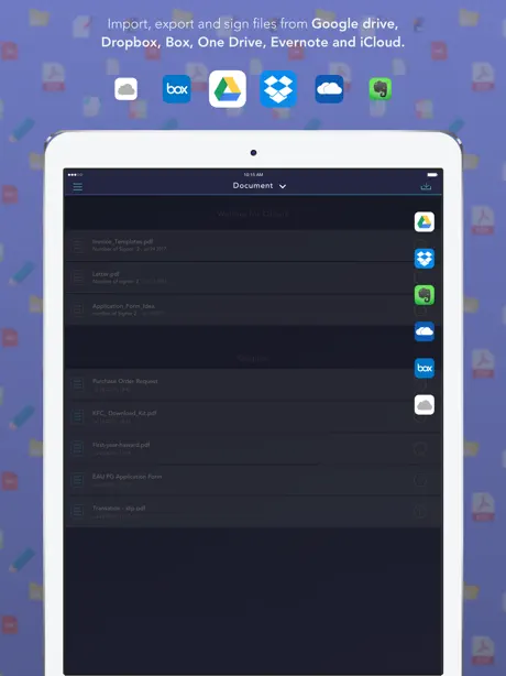 Signature App - Sign and Fill PDF & Word Documents