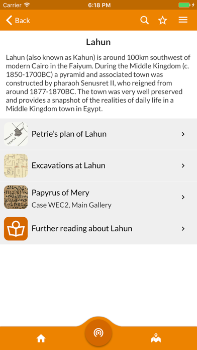 Petrie Museum iPhone screenshot 4 - Travel app