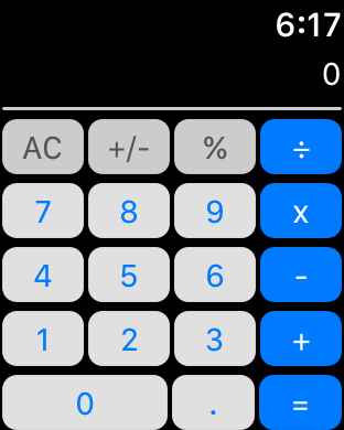 Blue Calculator+