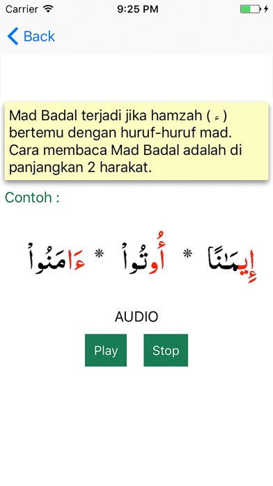 Belajar Tajwid Lengkap & Audio screenshot 2