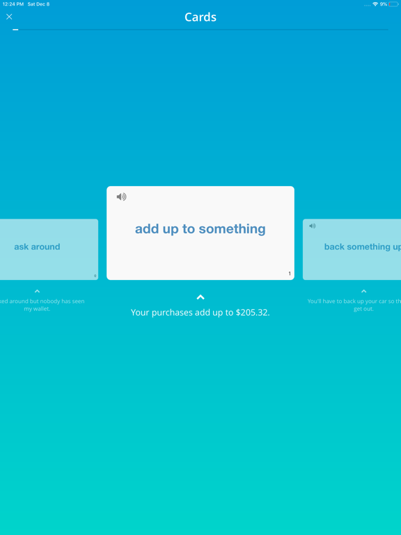 English Phrasal Verbs in Use iPad screenshot 4 - Education app