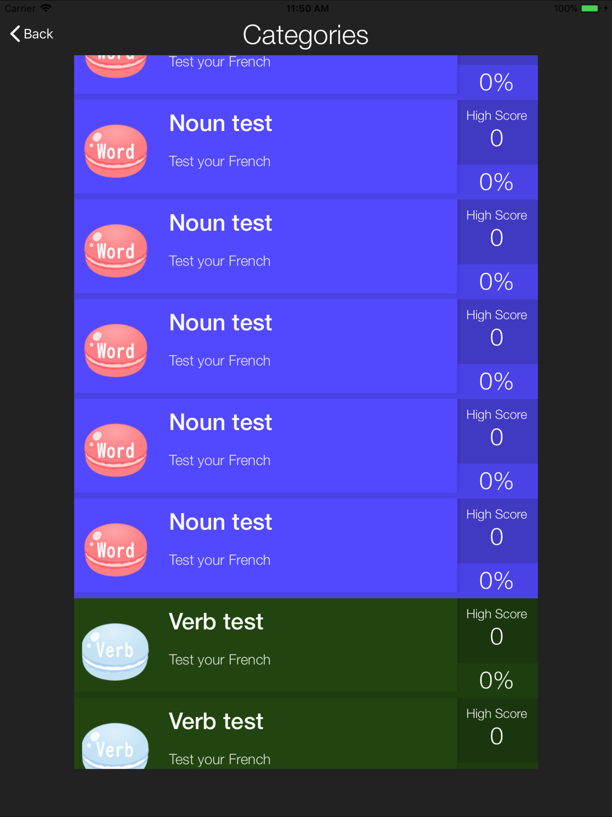 DELF DALF French Language Quiz