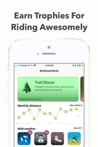 Ride Report: bike ride tracker screenshot 2