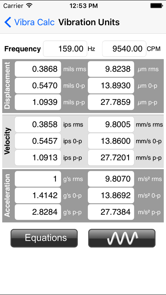 #5. Vibra Calc (iOS) 由: Motionics LLC