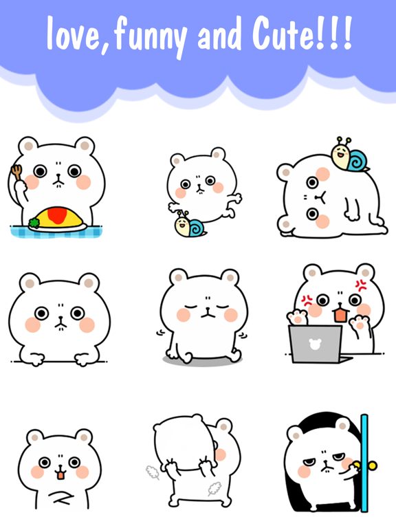 Screenshot #5 pour Cool Bear In Love Animated